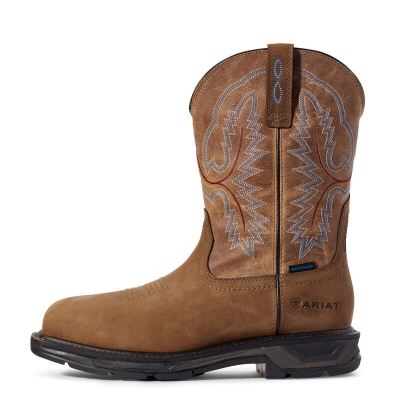 Ariat Work: WorkHog XT Waterproof Zapatos de Seguridad Hombre - Marrones (HRDNU1694)